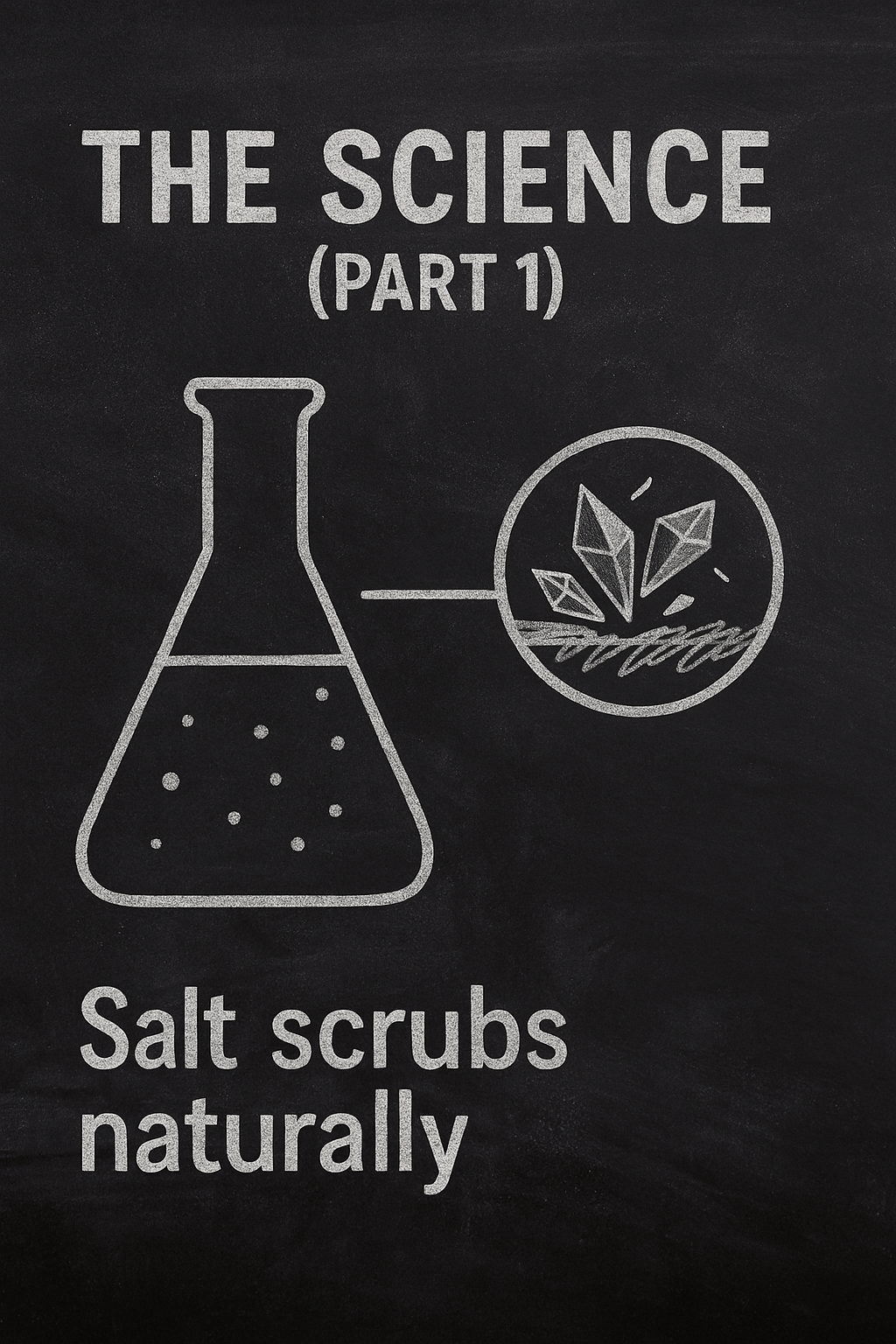 The science (Part 1) – Salt scrubs naturally graphic